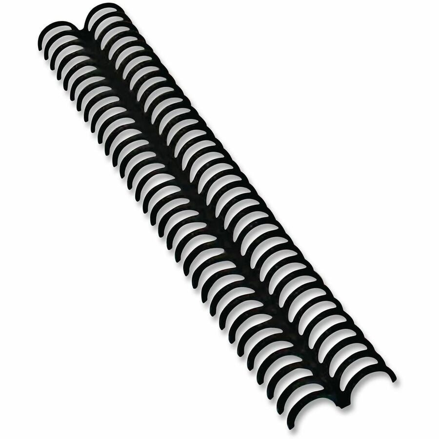 0.31" Maximum Capacity - 45 x Sheet Capacity - 32 x Rings - Black - Plastic - 100 / Box