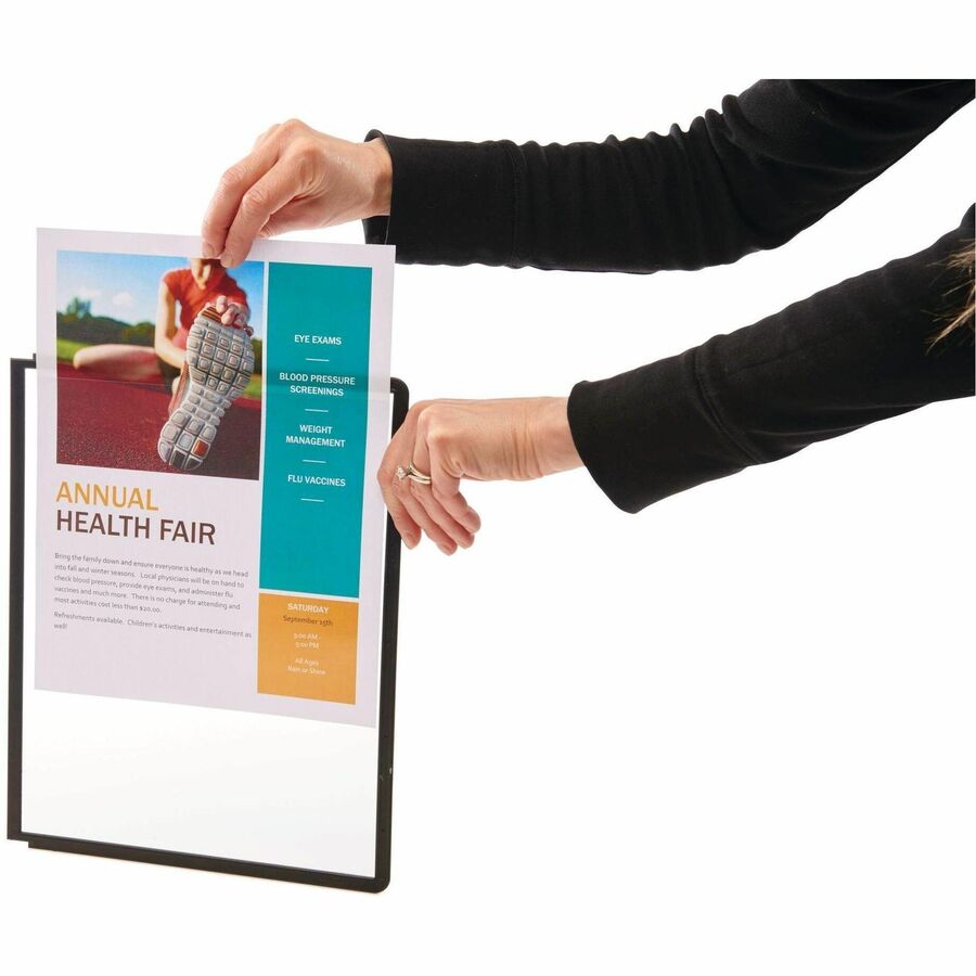 10 Panels - Support Letter 8.50" x 11" Media - Metal - 1 Each