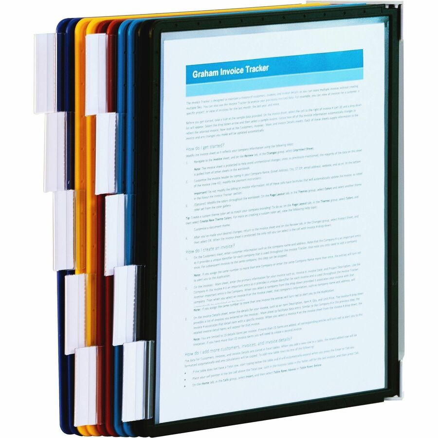 10 Panels - Support Letter 8.50" x 11" Media - Metal - 1 Each