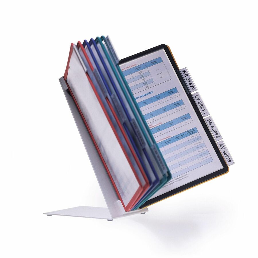 Desktop - 10 Panels - Support Letter 8.50" x 11" Media - Assorted - 1 Each