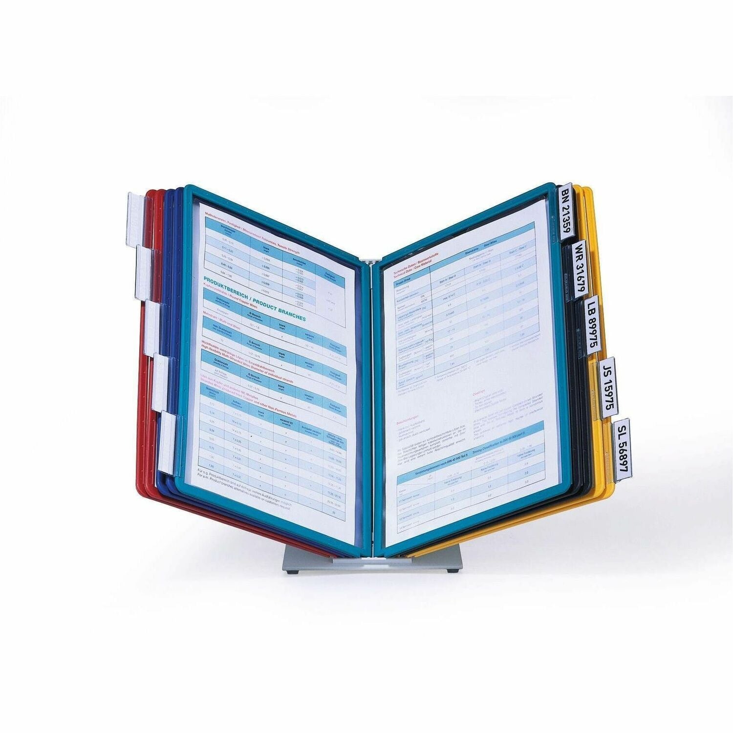 Desktop - 10 Panels - Support Letter 8.50" x 11" Media - Assorted - 1 Each