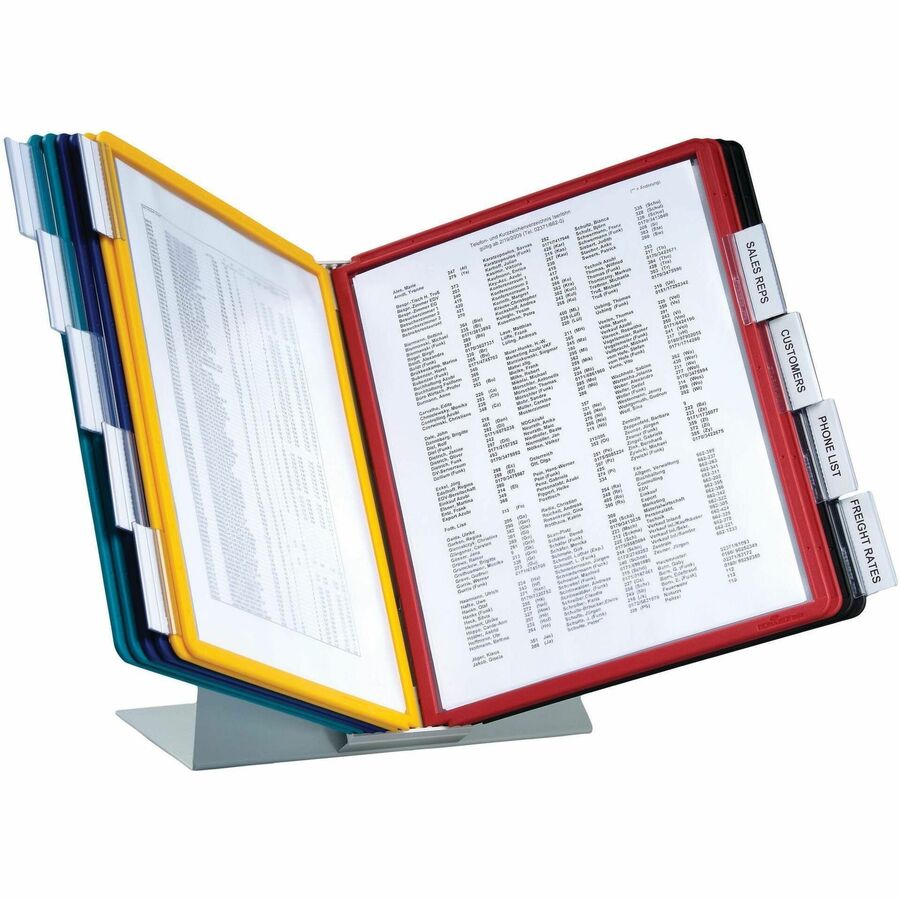 Desktop - 10 Panels - Support Letter 8.50" x 11" Media - Assorted - 1 Each