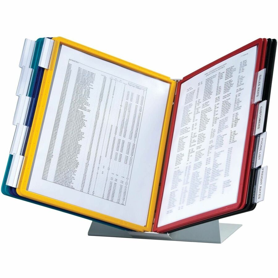Desktop - 10 Panels - Support Letter 8.50" x 11" Media - Assorted - 1 Each