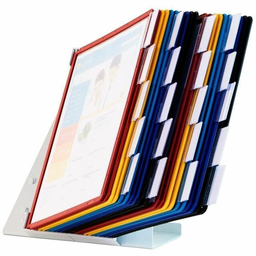 Desktop - 20 Panels - Expandable, Eco-friendly, Adjustable Viewing Angle, Rugged, Heavy Duty - 20 / Box