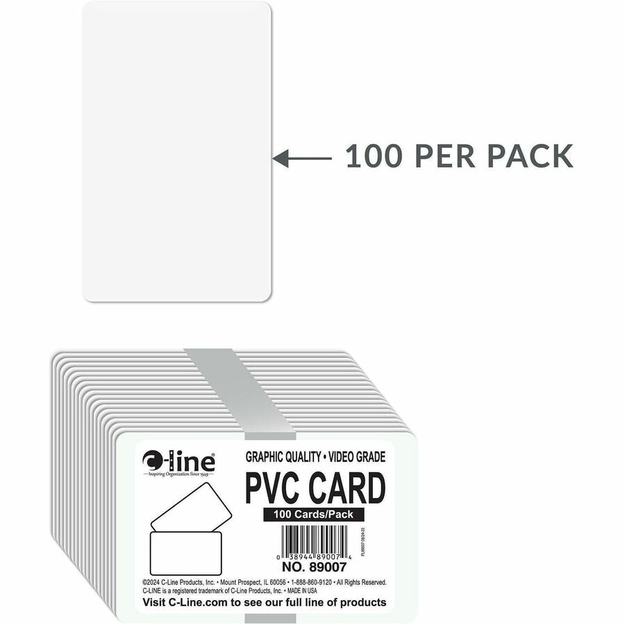 2.13" x 3.38" Length - White - 1 Pack