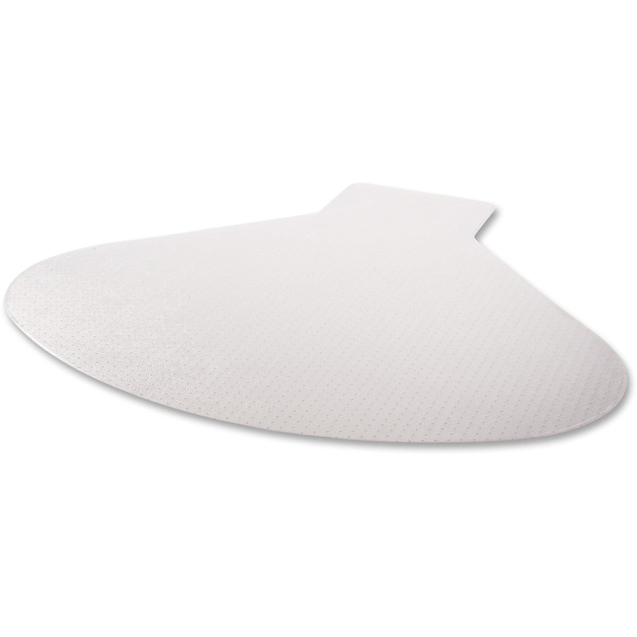 Deflecto SuperMat for Carpet - Carpeted Floor - 66" Length x 60" Width - Lip Size 12" Length x 20" Width - Vinyl - Clear - 1 Each