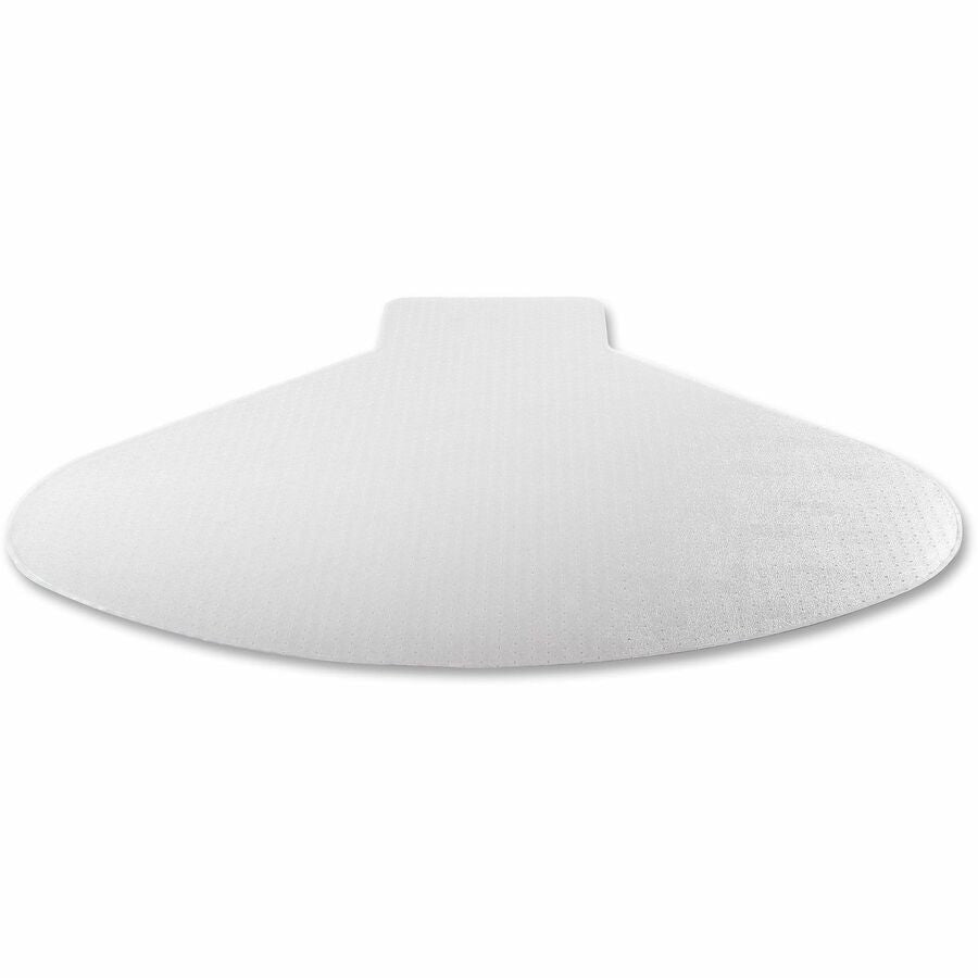 Deflecto SuperMat for Carpet - Carpeted Floor - 66" Length x 60" Width - Lip Size 12" Length x 20" Width - Vinyl - Clear - 1 Each