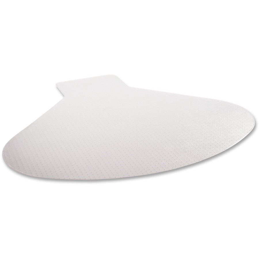 Deflecto SuperMat for Carpet - Carpeted Floor - 66" Length x 60" Width - Lip Size 12" Length x 20" Width - Vinyl - Clear - 1 Each