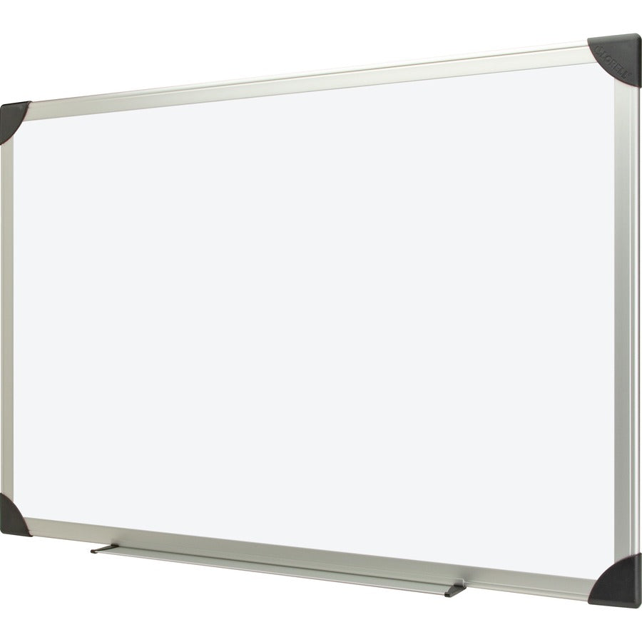 Lorell Dry-erase Board - 72" (6 ft) Width x 48" (4 ft) Height - White Styrene Surface - Aluminum Frame - Ghost Resistant, Scratch Resistant - 1 Each