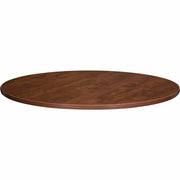 Lorell Essentials Conference Tabletop - Cherry Round Top - 47.25" Table Top Width x 47.25" Table Top Depth x 1.25" Table Top Thickness x 48" Table Top Diameter - 1" Height - Conferencing - Cherry, Laminated - 1 Each