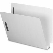 8 1/2" x 11" - 2" Expansion - 25 pt. - Pressboard - Gray/Green - Tyvek Gusset - 100% Recycled - 25 / Box