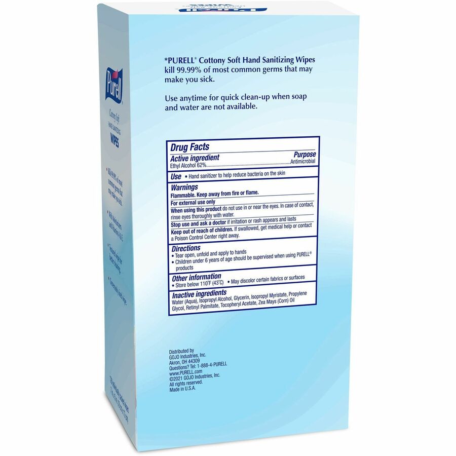 PURELL&reg; Cottony Soft Sanitizing Wipes