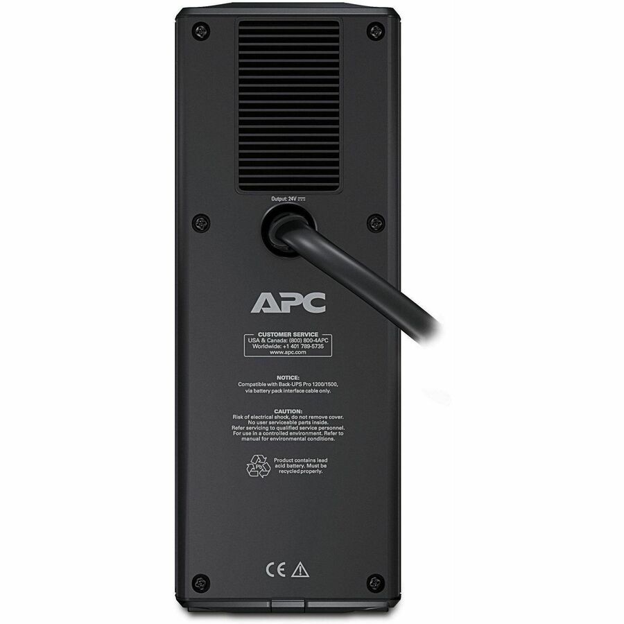 APC by Schneider Electric Back-UPS Pro External Battery Pack (for 1500VA Back-UPS Pro models)