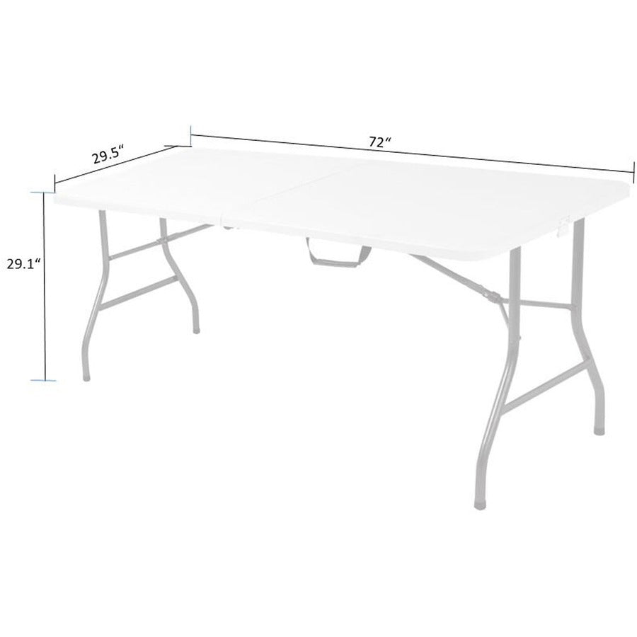 Cosco 6 foot Centerfold Blow Molded Folding Table