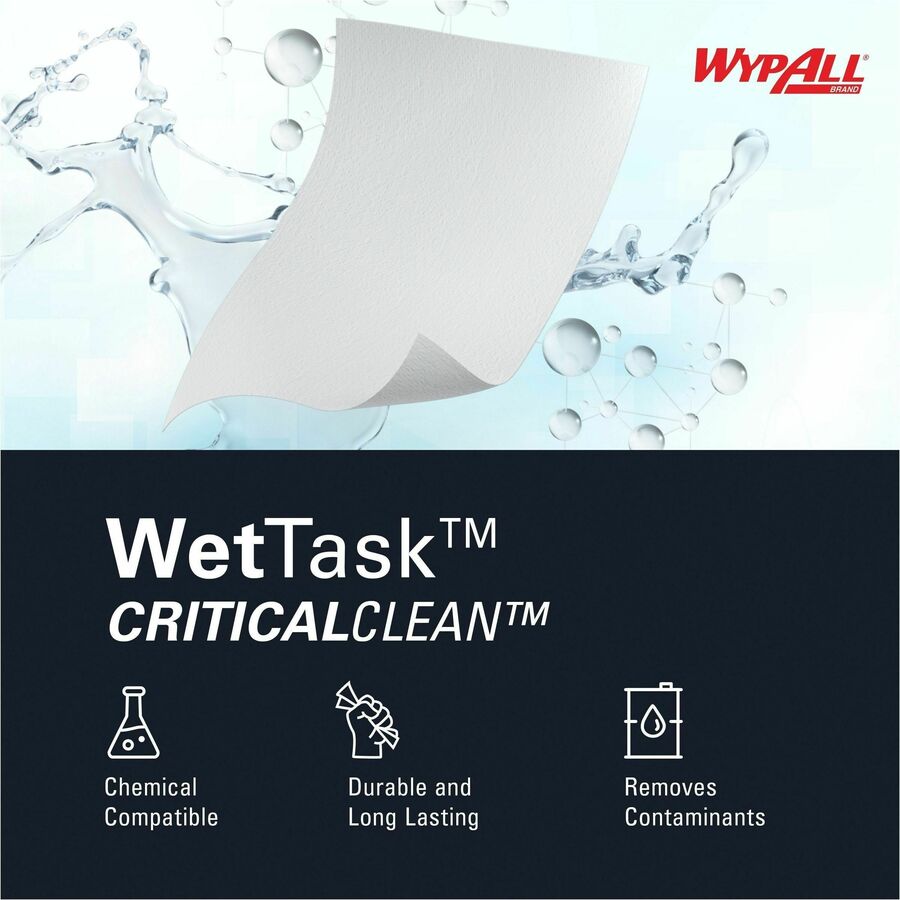 For Multi Surface - 6" Length x 12" Width - White - 140/Roll - 1 Carton