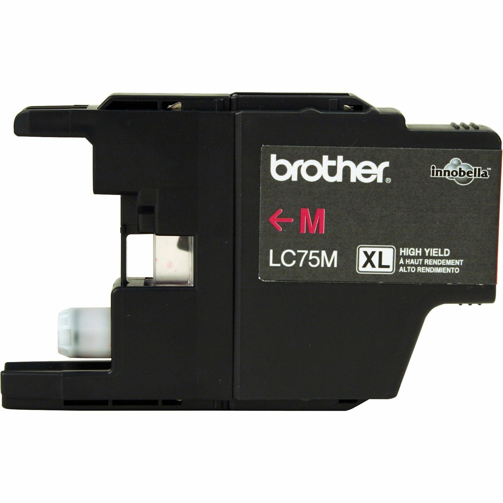 Brother Innobella LC75M High Yield Inkjet Ink Cartridge - Magenta - 1 Each