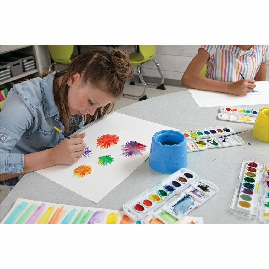Watercolor Paper, White, 90lb., 12" x 18", 50 Sheets