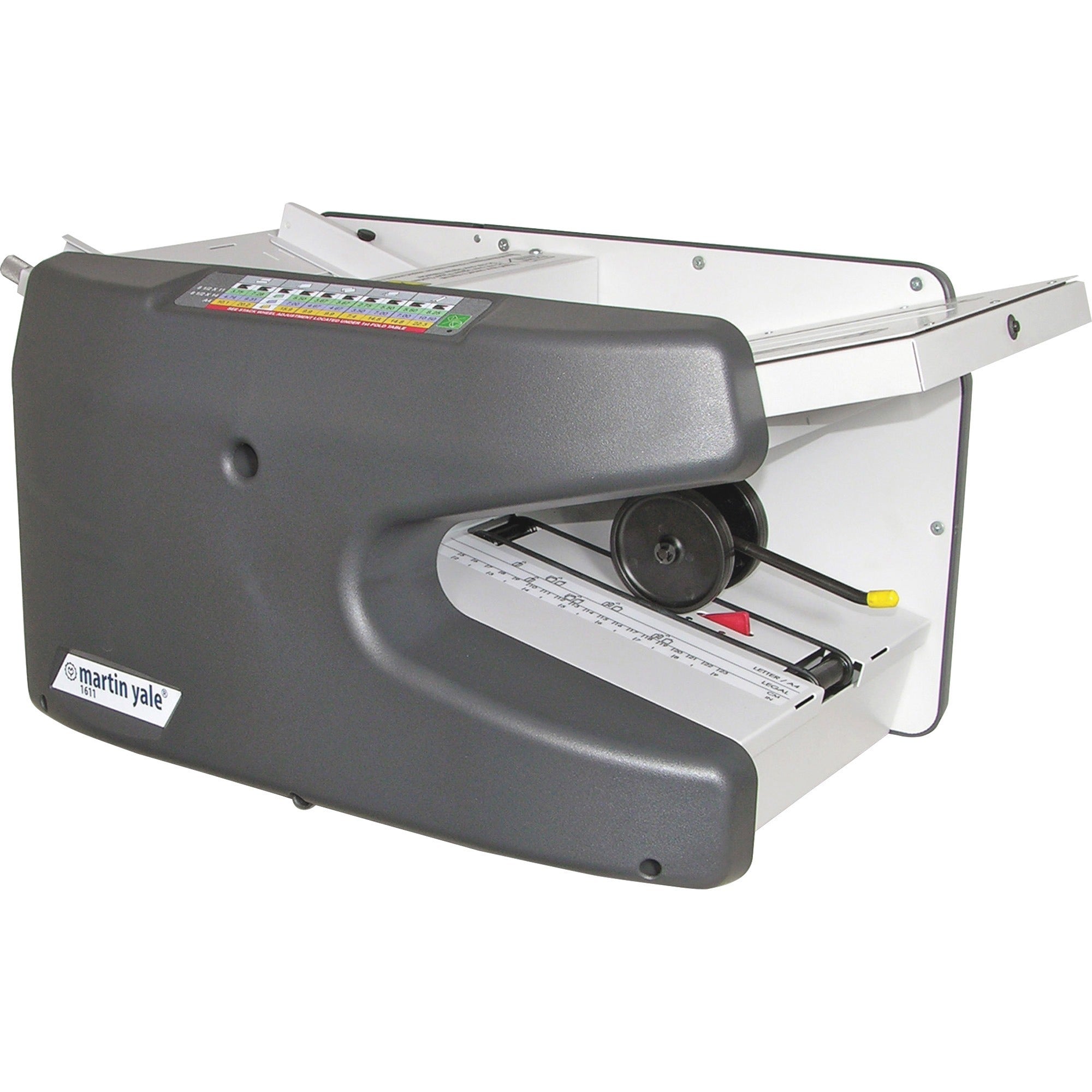 9000 Sheets/Hour - Half-fold, Double Parallel Fold, Z Fold, Right Angle Fold, Letter Fold - Charcoal