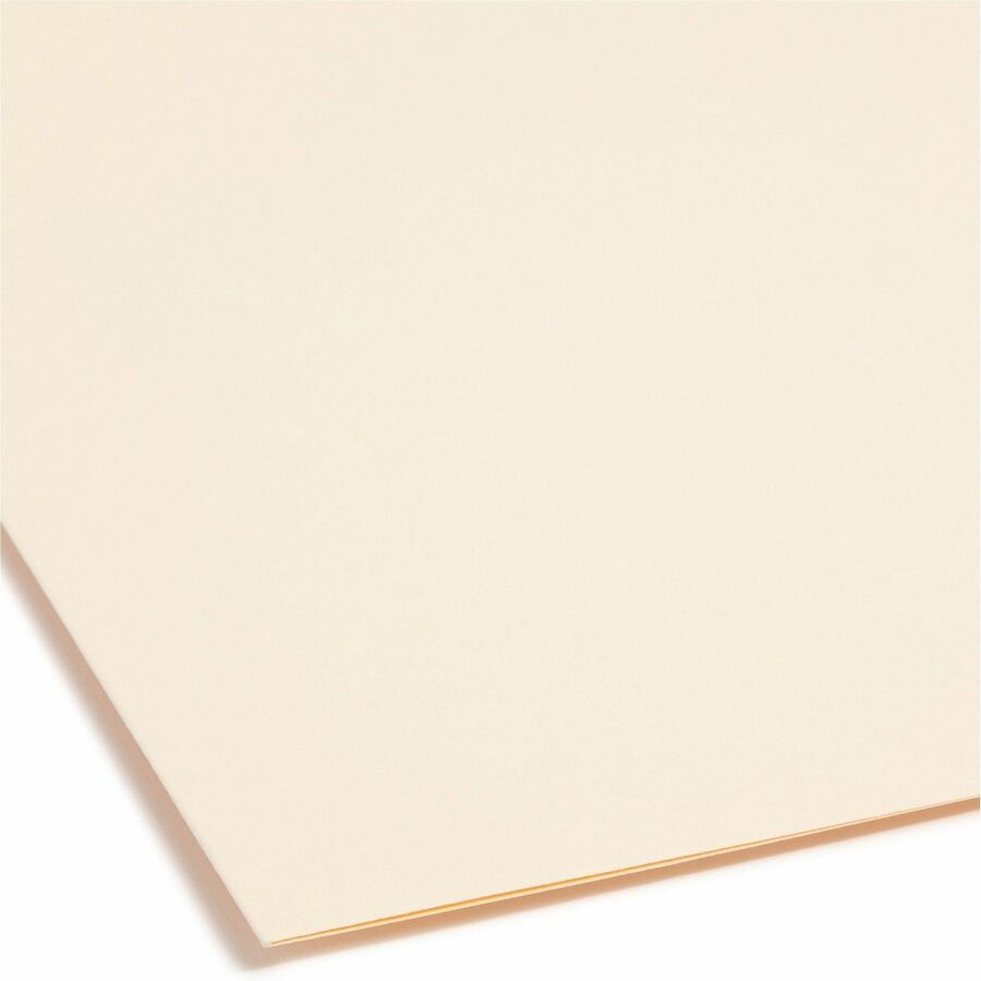 8 1/2" x 14" - 3/4" Expansion - 2 x 2S Fastener(s) - Top Tab Location - Assorted Tab Position - 11 pt. - 2 Plys - Manila - Reinforced Tab - 10% Recycled - 50 / Box