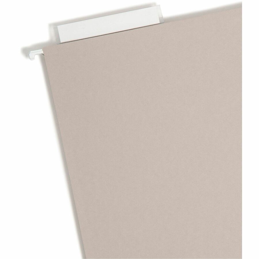 8 1/2" x 14" - 2" Expansion - Top Tab Location - 14 pt. - Steel Gray - Tear Resistant - 10% Recycled - 18 / Box