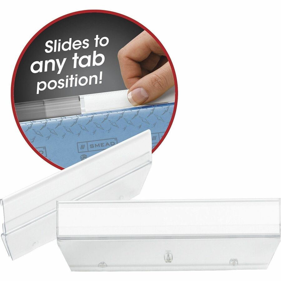 Clear Poly Tab(s) - 18 / Pack