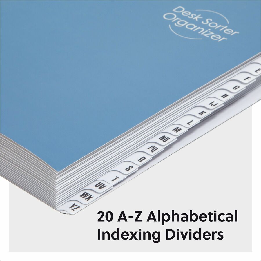 Printed Tab(s) - Character - A-Z - Letter - 8.50" Width x 11" Length - 35% Recycled - 1 Each