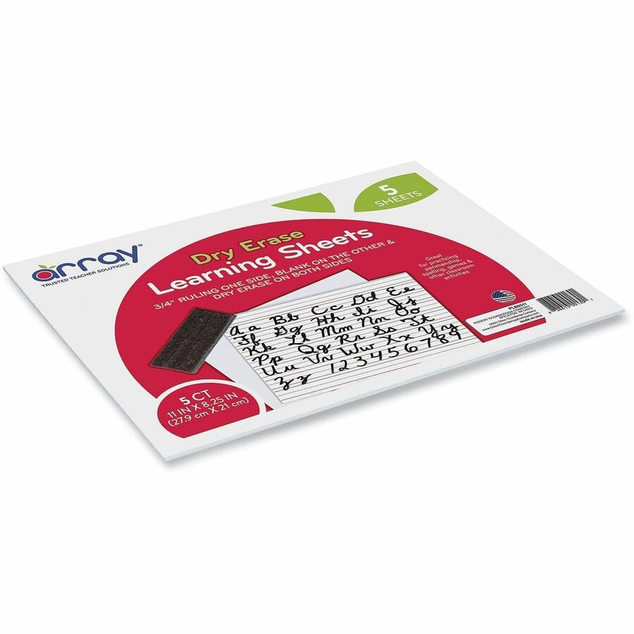 11" (0.9 ft) Width x 8.3" (0.7 ft) Height - 5 / Pack