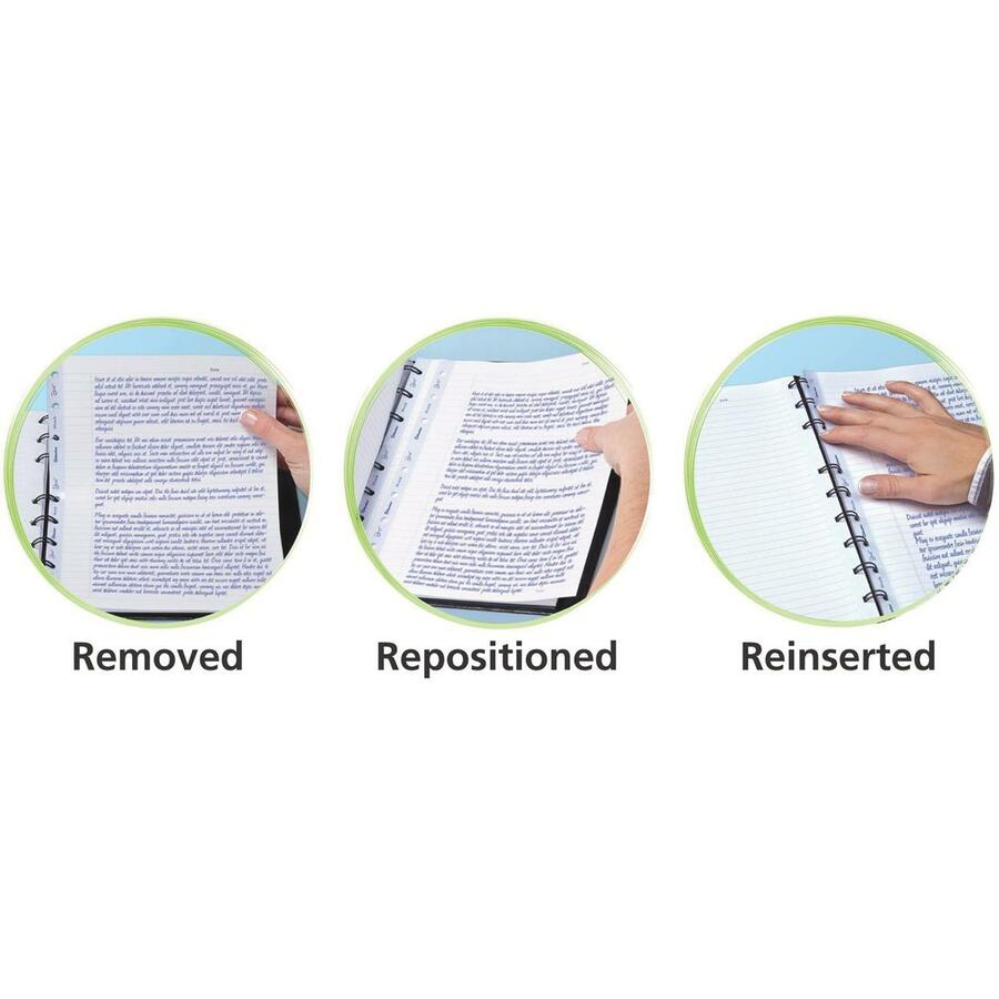 Rediform MiracleBind College Ruled Notebooks - Letter