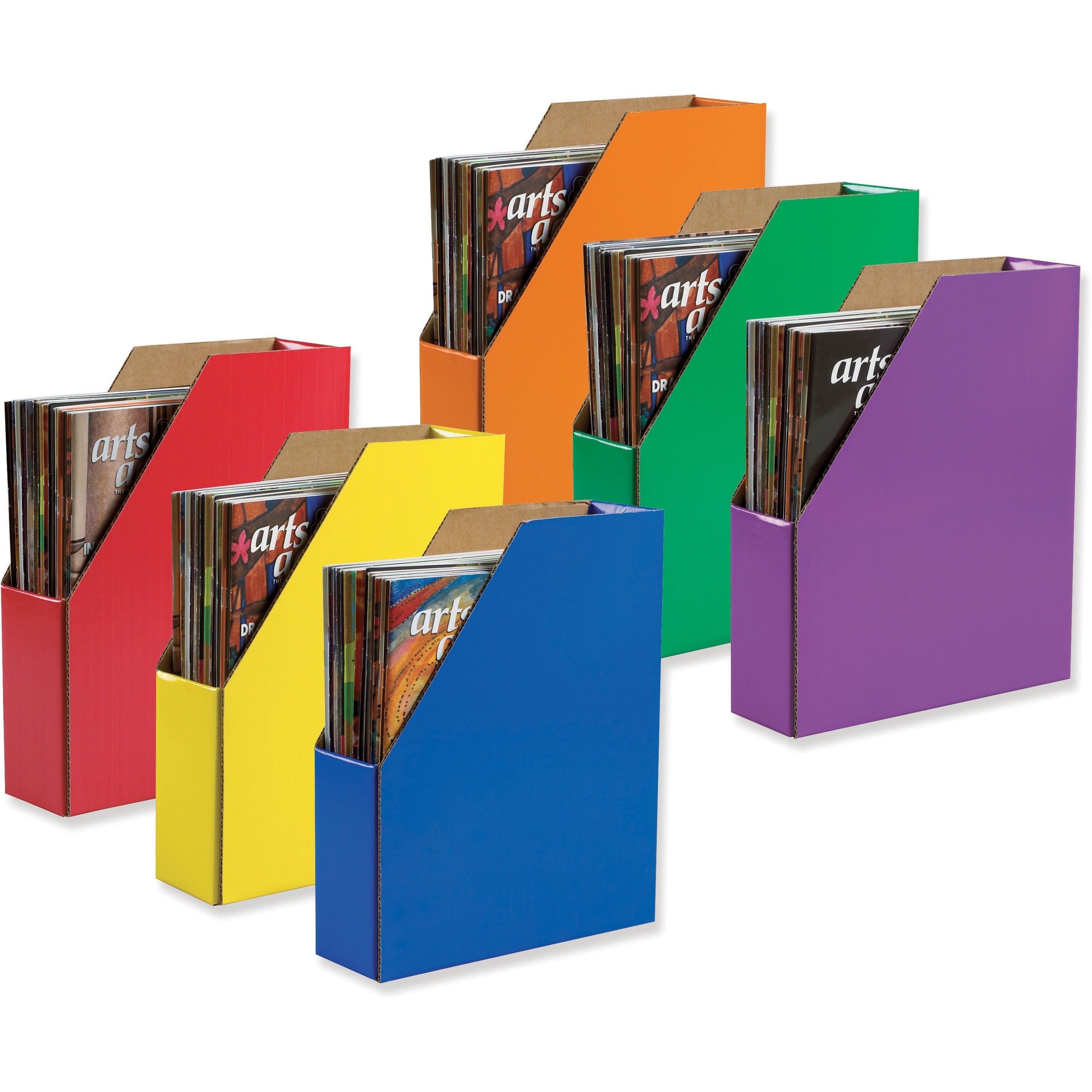 Assorted - Cardboard - 6 / Pack