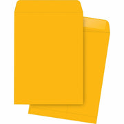 Business Source Kraft Gummed Catalog Envelopes - Catalog - 10" Width x 15" Length - 28 lb - Gummed - Brown Kraft - Kraft - 1 Box
