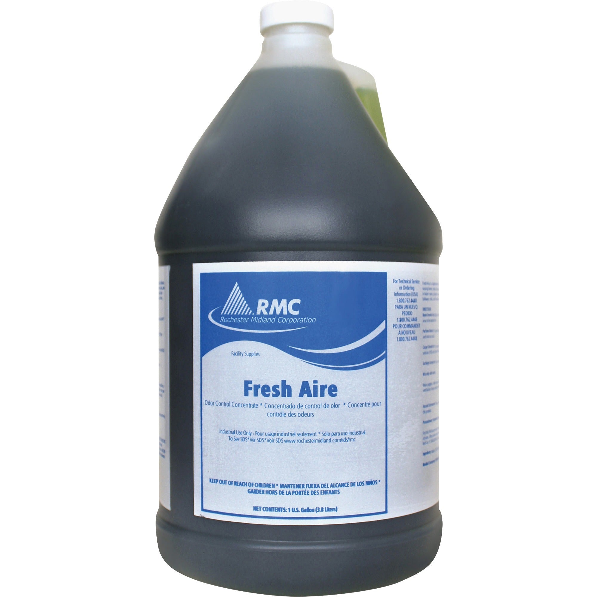 RMC Fresh Aire Deodorant Concentrate - Concentrate - 128 fl oz (4 quart) - Freshmint Scent - Pleasant Scent - 1 Each