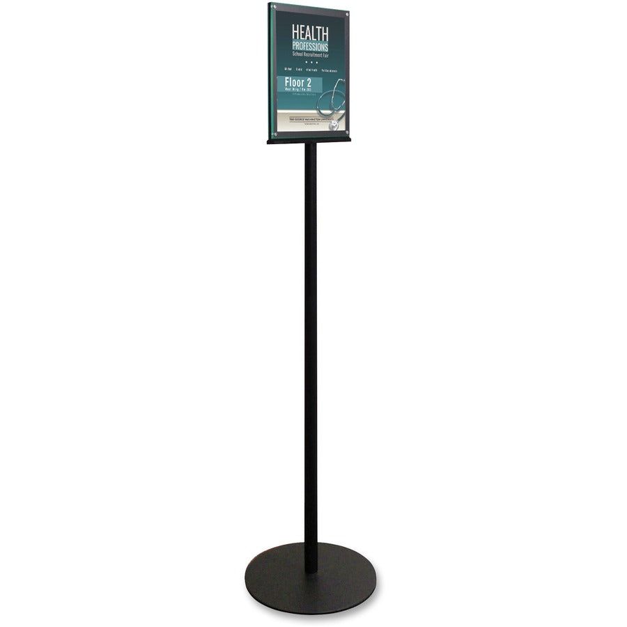 13" Width x 56" Height x 12.9" Depth - 8.50" Holding Width x 11" Holding Height - Magnetic - Indoor - Metal, Plastic - 1 Each
