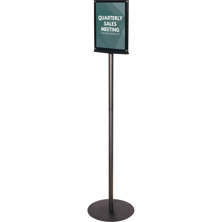 13" Width x 56" Height x 12.9" Depth - 8.50" Holding Width x 11" Holding Height - Magnetic - Indoor - Metal, Plastic - 1 Each