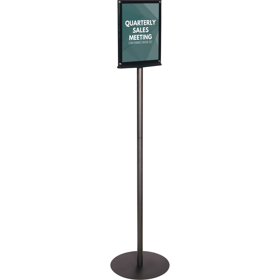 13" Width x 56" Height x 12.9" Depth - 8.50" Holding Width x 11" Holding Height - Magnetic - Indoor - Metal, Plastic - 1 Each