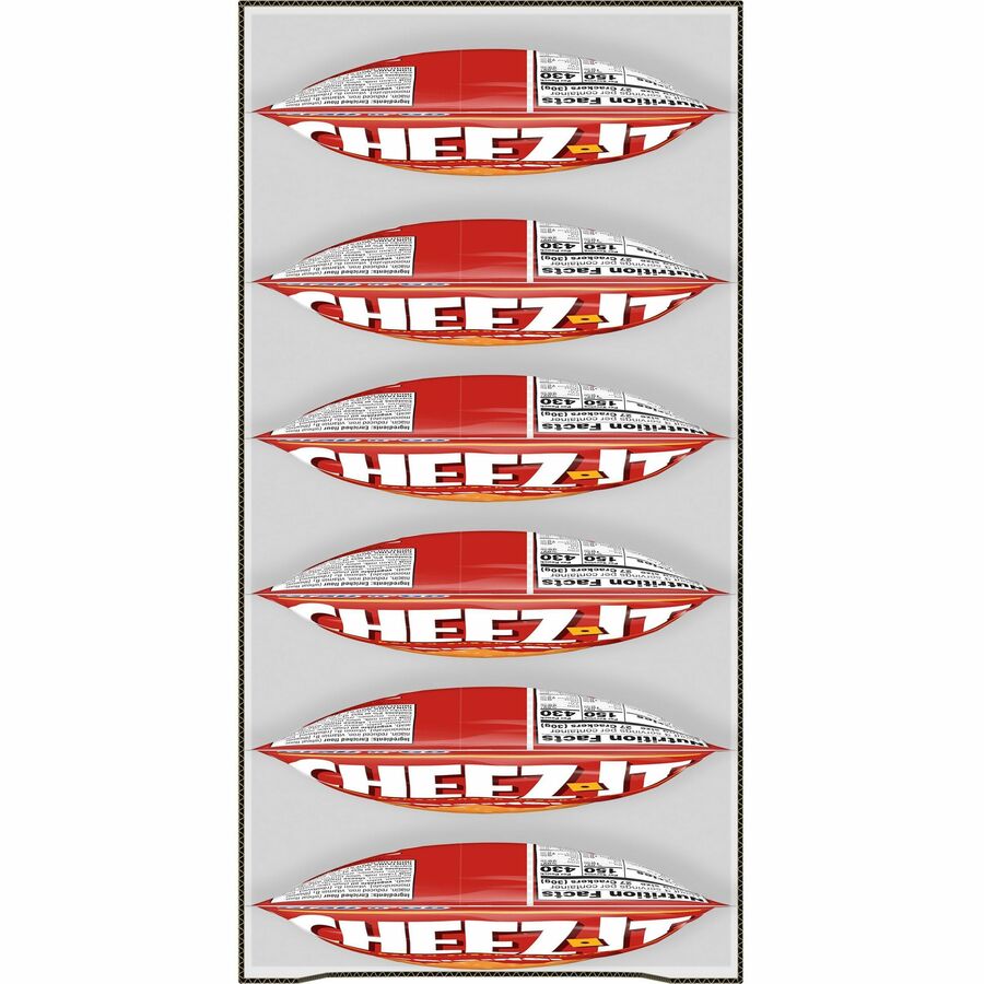 Cheez-It Cheez-It Baked Snack Crackers - Original - 1 Serving Pouch - 3 oz - 6 / Box