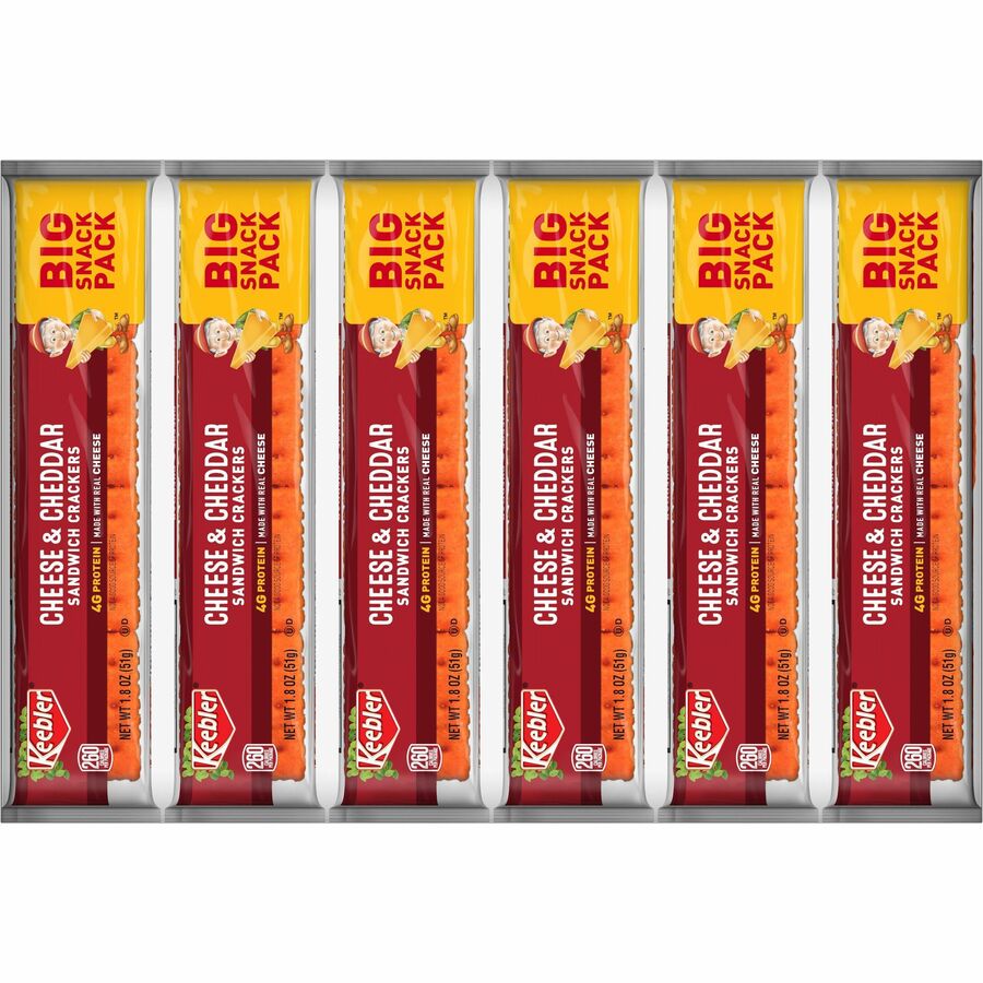 Cheddar Cheese - 1.80 oz - 12 / Box
