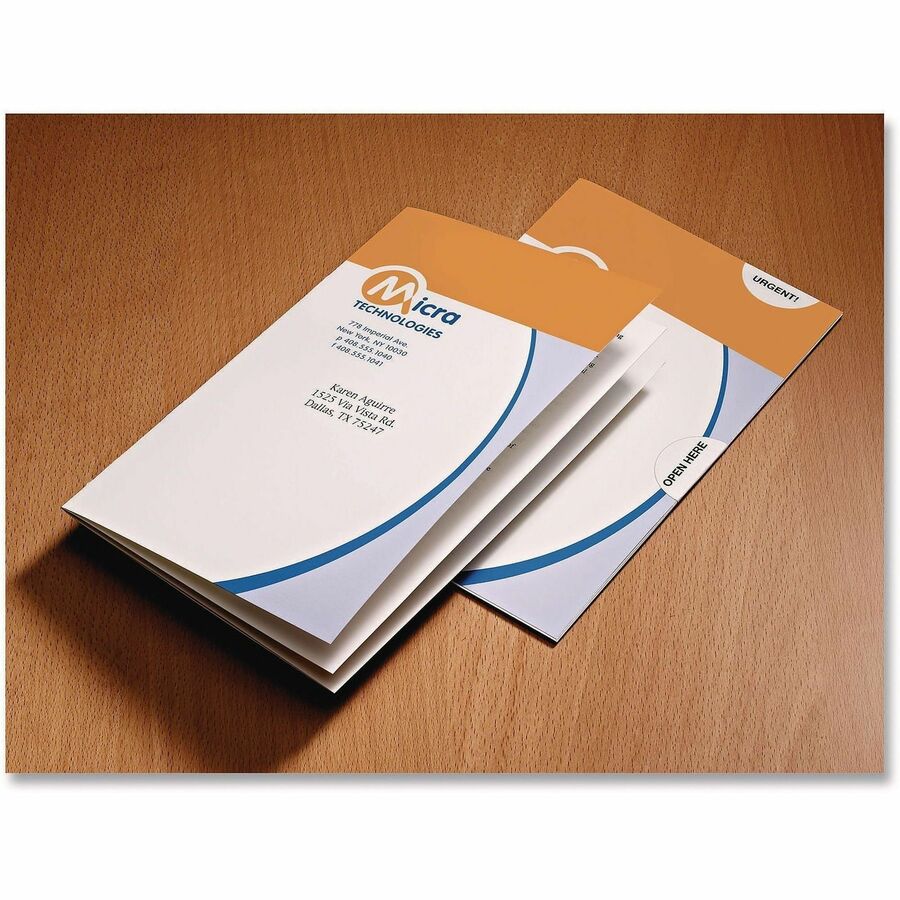 4" Width x 6" Length - Permanent Adhesive - Round - Laser, Inkjet - White - Paper - 6 / Sheet - 40 Total Sheets - 240 Total Label(s) - 3