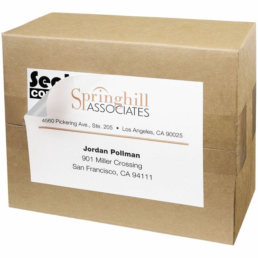 4" Width x 6" Length - Permanent Adhesive - Rectangle - Laser, Inkjet - White - Paper - Permanent Adhesive, Customizable, Smudge-free, Jam-free - 1 / Sheet - 20 Total Sheets - 20 Total Label(s) - 20 / Pack