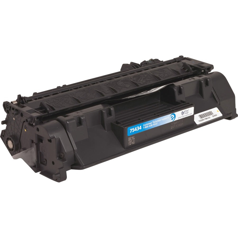 Elite Image Remanufactured Laser Toner Cartridge 05A (CE505A) - Black - 1 Each