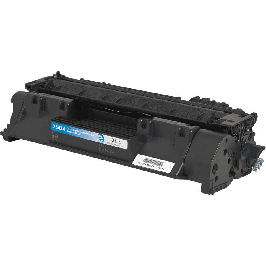 Elite Image Remanufactured Laser Toner Cartridge 05A (CE505A) - Black - 1 Each