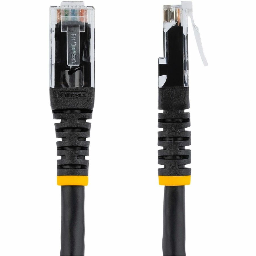 StarTech.com 10ft Black Cat6 UTP Patch Cable ETL Verified