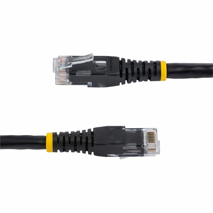 StarTech.com 10ft Black Cat6 UTP Patch Cable ETL Verified