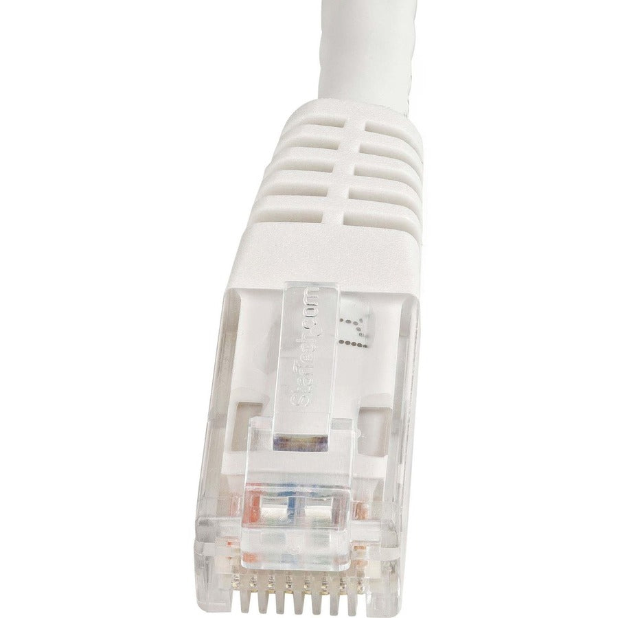 StarTech.com 7ft White Molded Cat6 UTP Patch Cable ETL Verified