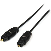 StarTech.com 6 ft Toslink Digital Optical SPDIF Audio Cable