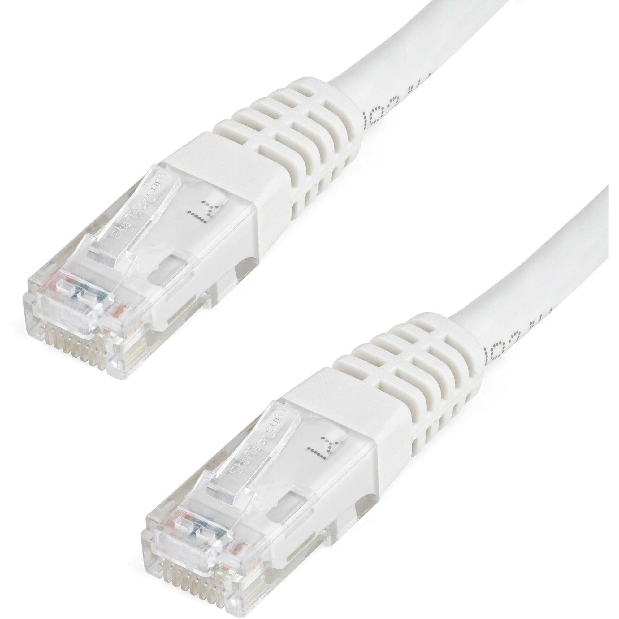 StarTech.com 5ft White Cat6 UTP Patch Cable ETL Verified