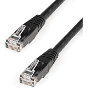 StarTech.com 50ft Black Cat6 UTP Patch Cable ETL Verified