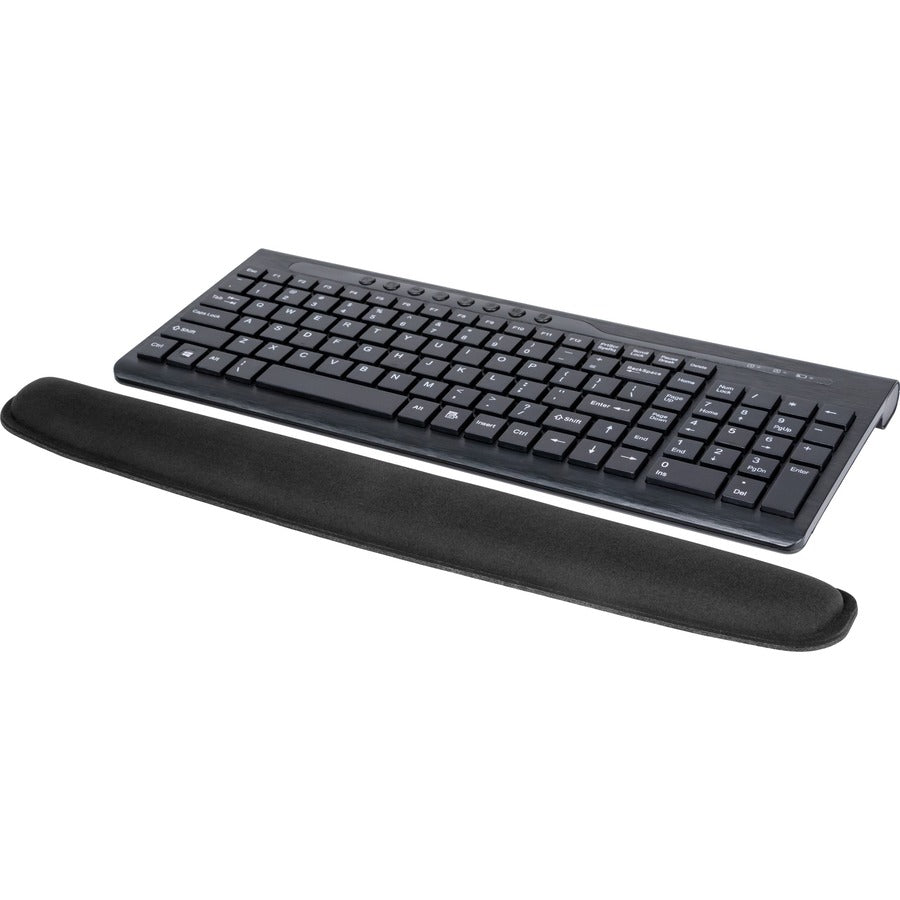 1" Height x 18" Width x 2.80" Depth - Black - Memory Foam, Rubber - Anti-skid, Stress Resistant - 1 Each
