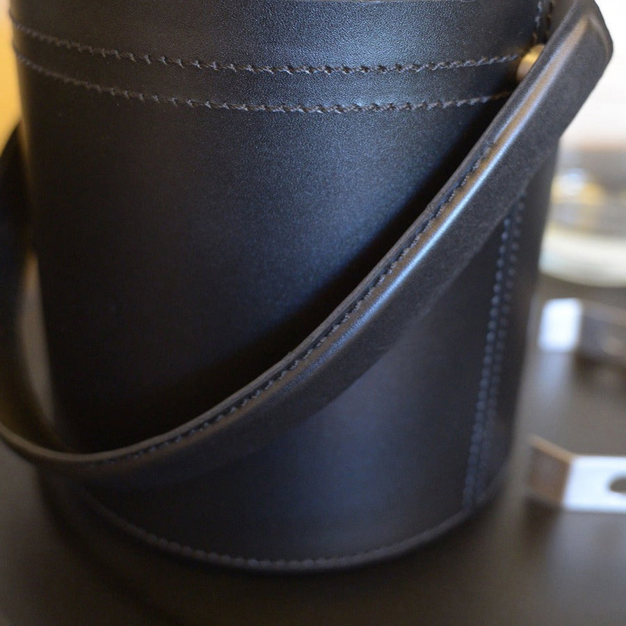 Dacasso Classic Leather Ice Bucket