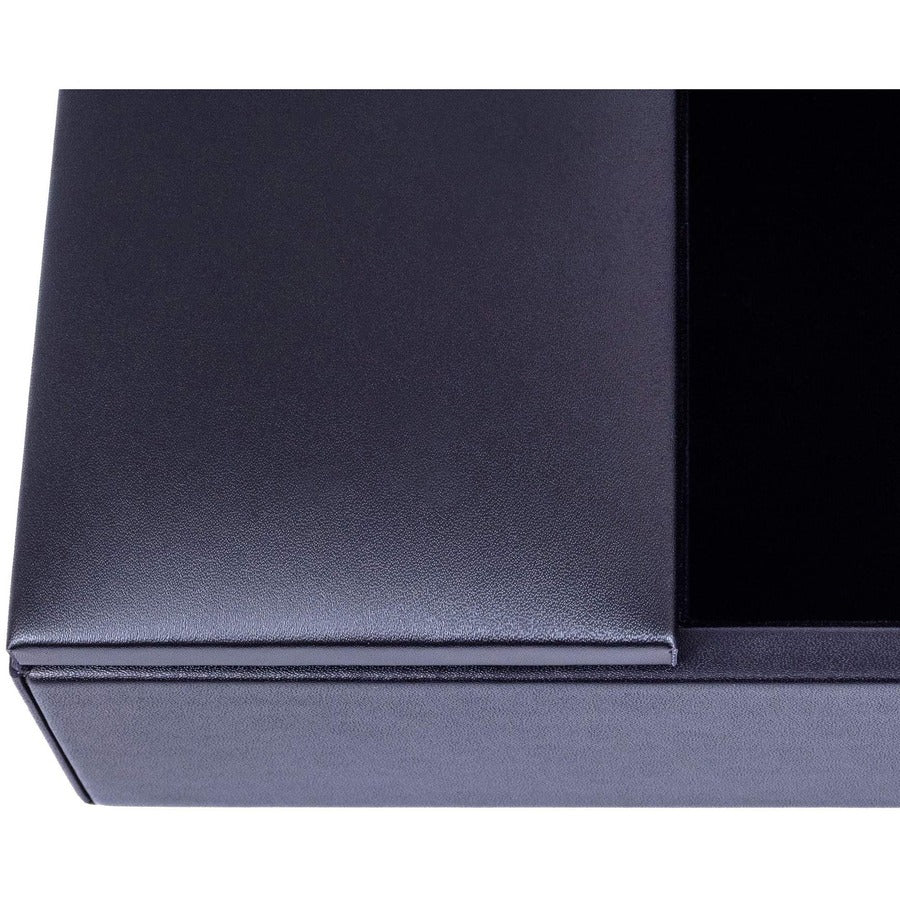 Dacasso Classic Leather Enhanced Conference Room Organizer