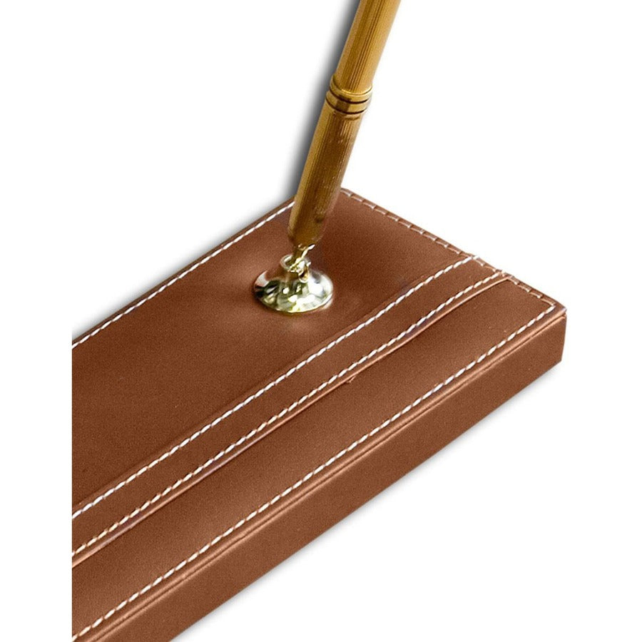 Dacasso Rustic Leather Pen Stand